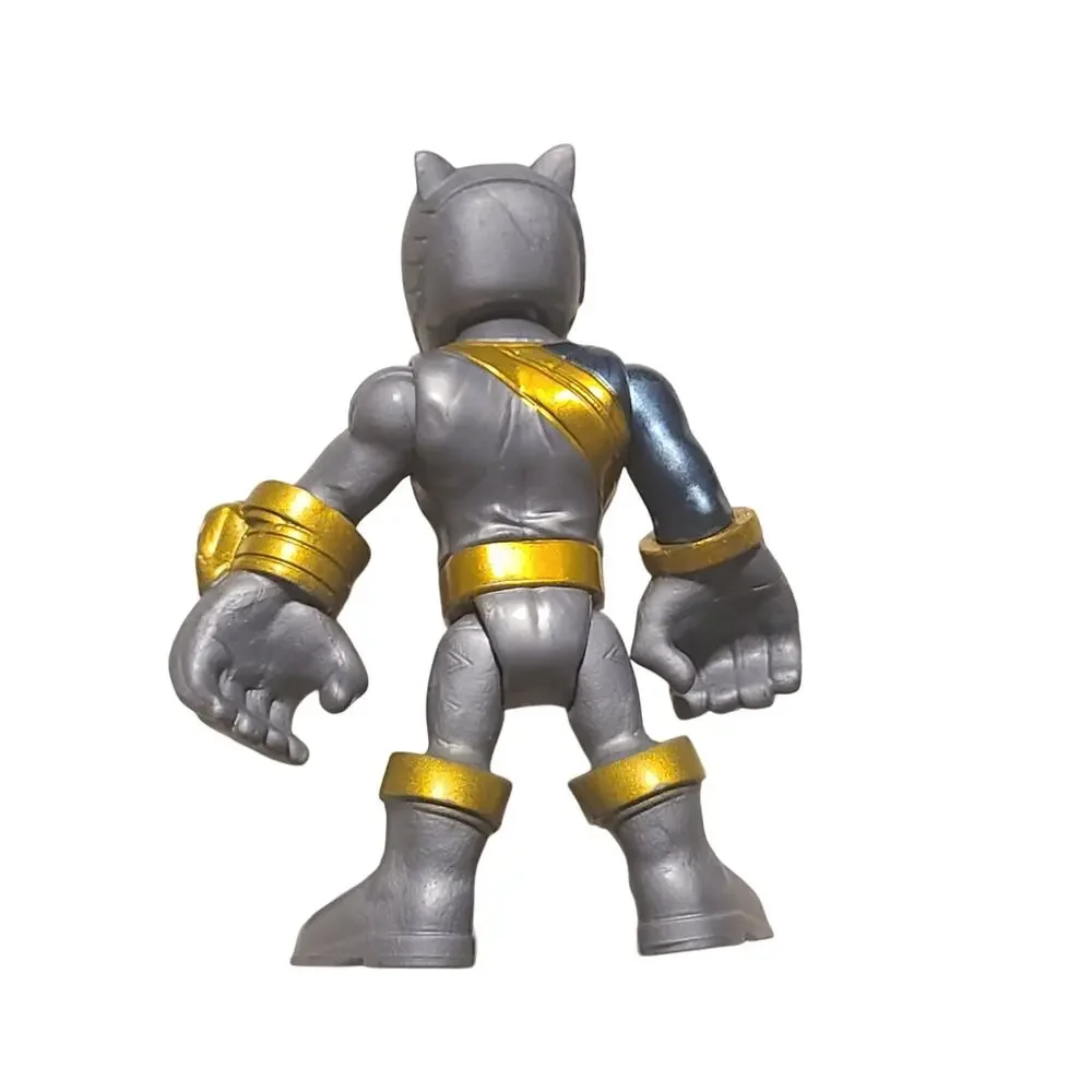 Power Rangers Wild Force Silver Power Ranger Figure Hasbro 3